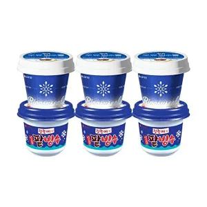 [롯데웰푸드]찰떡우유빙수설 250mlx3 + 일품 팥빙수 240mlx3