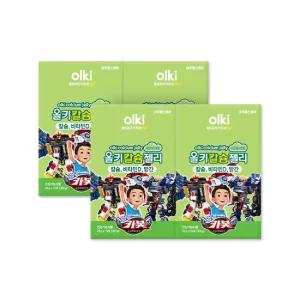 올키 헬로카봇 X 칼슘젤리  샤인머스캣맛 4박스(60일분)
