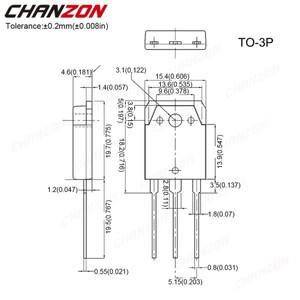 N-채널 MOSFET 트랜지스터, 2N7000 BS170 CS1N60 2SK2837 2SK3878 2N60 8N80, TO-92 TO-3P TO-251 TO-220F
