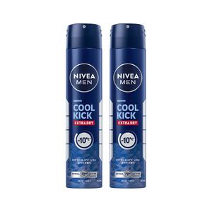 니베아 맨 데오드란트 스프레이 쿨 킥 200ml×2개 쿨링
