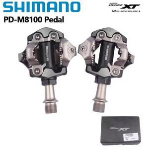SHIMANO XTR PD M9100 MTB 산악 자전거 페달 SM SH51 클리트 세트가있는 자동 잠금