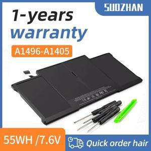 SUOZHAN 배터리 A1496 A1405 Apple Macbook Air 13.3