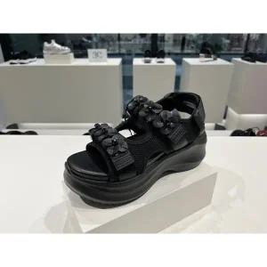 슈콤마보니 [파주점] [슈콤마보니] Fleur24 platform sandal(black)_DG2AM24029BLK 385745