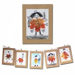 뚝딱 나뭇잎 가랜드만들기 만들기 교구 재료