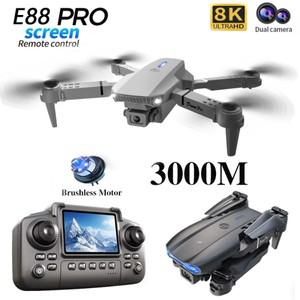 DJI  E88 Pro 드론 8k HD 듀얼 카메라 고도  모드 접이식 미니 WIFI 항공 촬영 RC 쿼드콥터  헬리콥터 드론