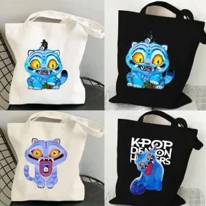 케데헌가방 에코백 호랑이 더피 데몬헌터스굿즈 까치 케이팝더몬헌터스 헌트릭스