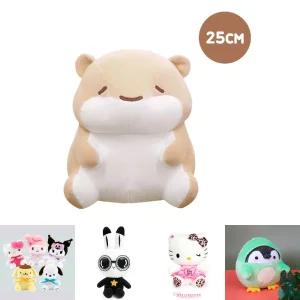 아라찌 봉제인형 25cm/햄스터/동물/어린이/키즈/솜/유치원/선물/놀이방/여아/애착/생일/귀여운/놀이