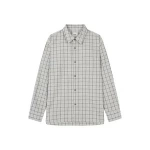 [하프클럽/지이크]빅포켓 체크 셔츠 그레이 (PHBAH5019)