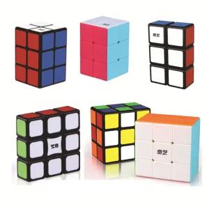 QiYi MoFangGe 1x2x3 1x3x3 2x2x3 2x3x3 매직 스피드 큐브 퍼즐 큐브 전문 퍼즐 Magic123 133 223 233 Squa