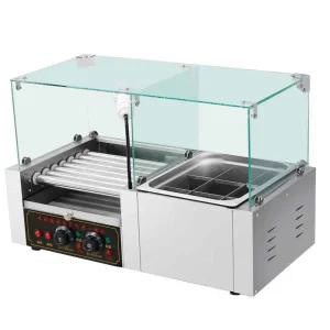 소시지 굽는기계 상업용 그릴 소세지 핫도그 온도조절