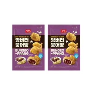 [소비기한 임박] 양반 앙버터 붕어빵 300g, 2개