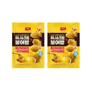 [소비기한 임박] 양반 허니슈크림 붕어빵 300g, 2개