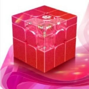 GAN 레드 미러 M UV 마그네틱 매직 스피드 큐브, 스티커리스 전문 피젯 토이, Cubo Magico 퍼즐