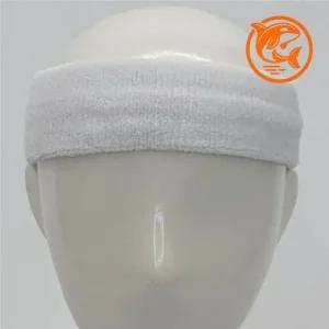 흡수 머리띠 테니스헤어밴드 스포츠 흰색 땀 운동용 스타일보호 헤어밴드