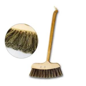 돈모 방비 T형(약26x61cm) 빗자루 원목 부드러운 입식빗자루 사무실빗자루