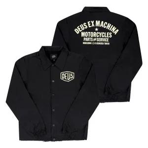 [Deus ex machina][스크레치 A] 데우스엑스마키나 DMW46821E BLK (XL) 도쿄 어드레스 코치 남성 자켓