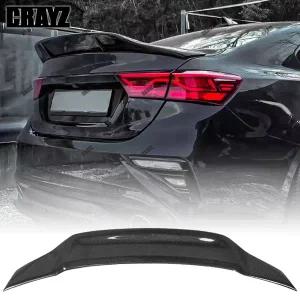 Kia K3 Cerato Forte Sport GT -2024 탄소 섬유 FRP 뒷 트렁크 리드 자동차 스포일러 날개 외부 튜닝 액세