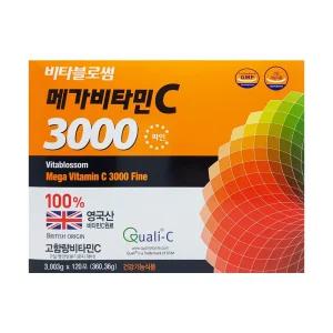 비타블로썸 메가비타민C 3000 파인 x 120포 1박스 (4개월분)/