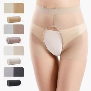 (무료배송) 잔솔 밑트임 팬티스타킹 섹시이벤트 오픈 구멍 시스루