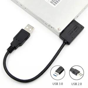 케이블 CD/DVD II 76 차량공구 30 드라이브 Sata 슬림라인 ROM USB 노트북 광학 용 지원