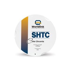 월드링크 95MM SHT 프리쉐이드 지르코니아 블록 비타 16색  지침에 맞는 CAD-CAM 밀링 시스템 기술자용 재