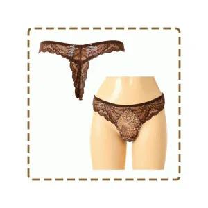 [솔브] 정상 25AW 커플추천 모카 레오파드 망사 T 팬티 단품 SPTD583T S_P407396092