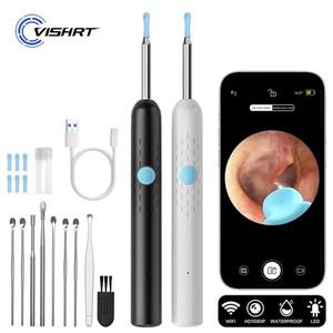 iOSAndroid IP67 귀 피커 HD1080P 검이경 카메라용 초박형 4.2mm 내시경 시각적 WiFi 범위 스킨 건강 검사