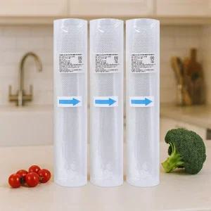 헬로제인 식품 진공포장지 롤  대형) x 3개 25x500 cm 진공포장비닐 진공포장팩 진공포장롤