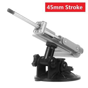 선형 액츄에이터 모터미니 소형 텔레스코픽 선형 액추에이터 45mm 스트로크 커넥터 60mm 플레이트 콜라 컵