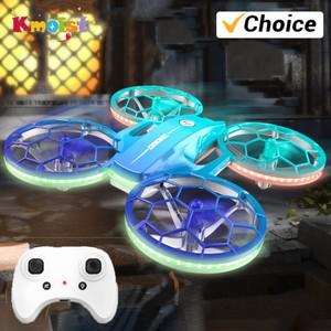 Jjrc H127 미니 소형 드론 Rc  Ufo 로터리 비행 원격 제어 저항 레이싱  Led 라이트
