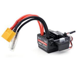 1/10 RC 자동차 Wltoys용 3슬롯 550 브러시 전동용 방수 80A ESC 144001 트랙사스 크롤러 몬스터