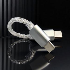 USB C 라이트닝 오디오 케이블 DAC 디코딩 어댑터 to Type-C OTG 헤드폰 앰프