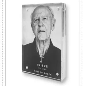 납골당 자석 네모 납골당 추모액자 영정사진 납골당 영정