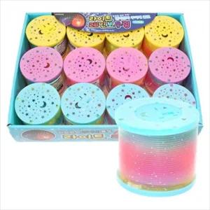 f06 불빛 칼라링 12개입어린이손장난감 레인보우 장난감 놀이용 칼라