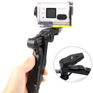 소니호환 액션 캠 HDR-AS100V AS300R AS50 AS200V X3000R AEE 스포츠 카메라용 핸드헬드 그립 미니 소형 삼