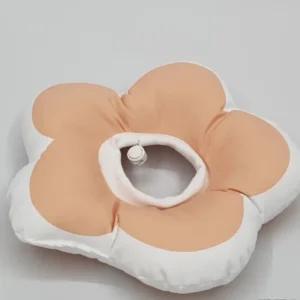 방수받침대 꽃피는 강아지 고양이 쿠션 넥카라애견깔대기 소형 핥음방지 습진 대형용품 깔대기 깔때기 중형
