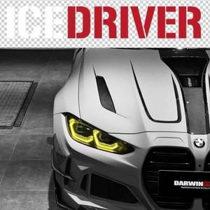Icedriver BMW M3 M4 CSL 4 시리즈 DRL RGBW 다색 LED 보드 G80 G22 G82 G23 G26 주간 주행 등 레몬 옐로우