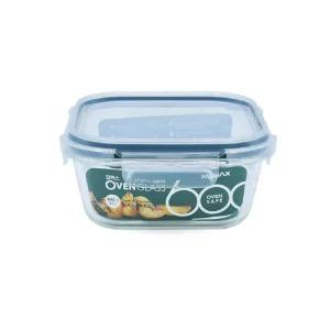 코멕스 오븐글라스 딥그린 정3호 800ml 냉장고 정리 수납 내열 유리 반찬통 밀폐 보관 용기