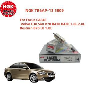 포드 포커스 CAF48 볼보 C30 S40 V70 B418 B420 1.8L 2.0L 베스턴 B70 L8 순정 NGK TR6AP-13 5809 플래티넘