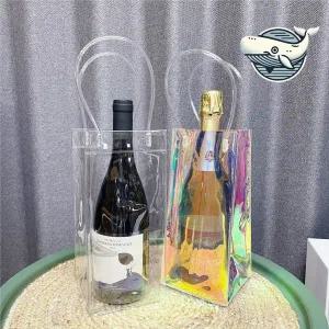 투명 와인 보냉백 세련된 칠링 바스켓 와인