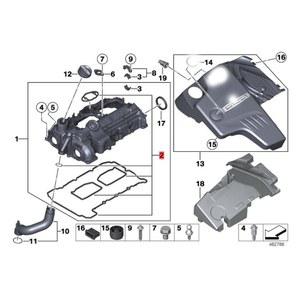 호환 개스킷 밸브 F35 E89 도장 F25 패드, F18 7588 1112 F16 F15 F20 F22 418 11127588418 E84