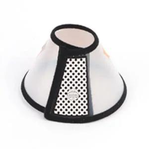 반투명 강아지 목카라 깔때기 애견넥카라 개목보호대