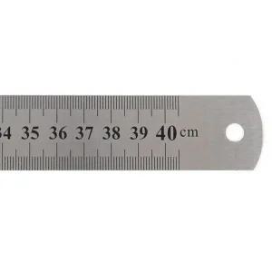 [VCMP8EWL]작업용 자 쇠자 스틸자 제도자 제도 40cm