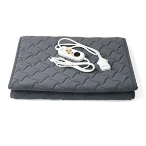 [한일의료기][한일의료기] 탄소 열선 전기 방석 극세사 다크 그레이 (HIM-300T)