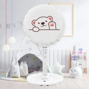 선풍기커버 1+1 안녕북극곰 벽걸이 스텐드 패브릭덮개 선풍기커버 선풍기안전망 선풍기망