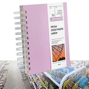 [브이와이][VCMPM25T]우정 프리즘 접착식 네컷 앨범 포토북 라벤더