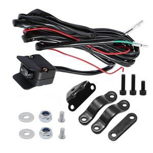 MDEOUSky 12V ATV/UTV 윈치 로커 엄지 스위치 키트 - 배드랜드 바이퍼 런자 베놈 이글 챔피언 KFI WARN 램지 & 슈퍼윈치의 범용 교체품
