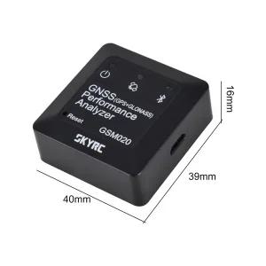 RC소품 SKYRC-GSM020 GNSS 성능 분석기 전원 블루투스 앱 GPS 속도계 RC 자동차 헬리콥터 FPV 드론용