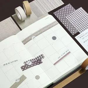 [브이와이][VCMQ645Z]세트 다이어리데코 스티커 마스킹