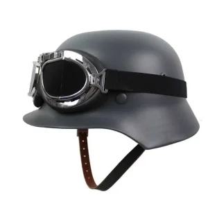 독일군 스틸 헬멧 스쿠터 오토바이헬멧 반모 바이크